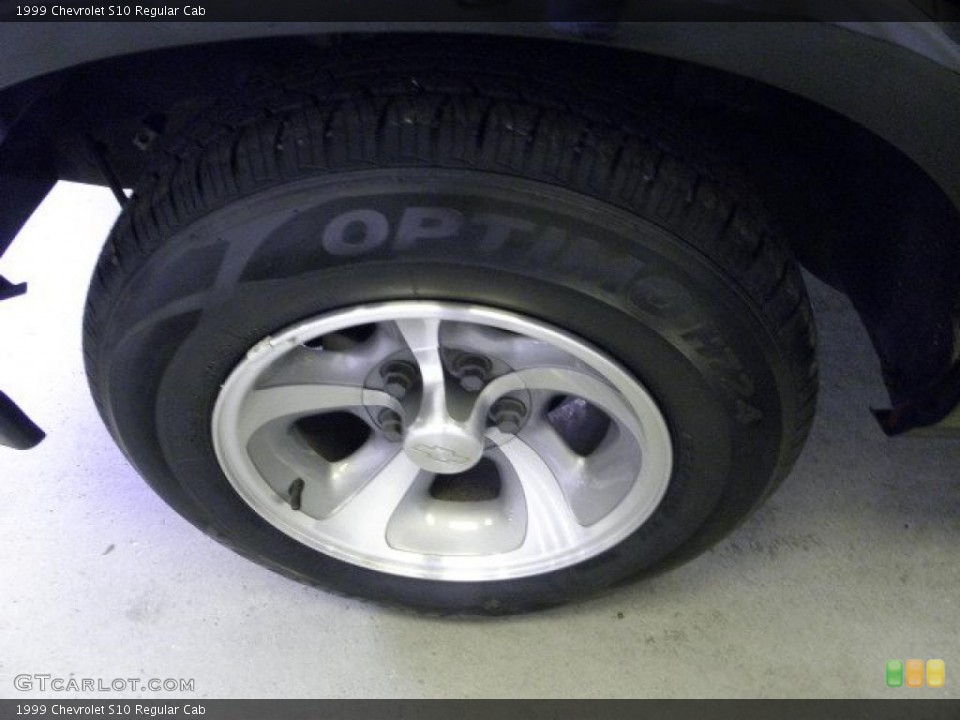 1999 Chevrolet S10 Regular Cab Wheel and Tire Photo #49276580