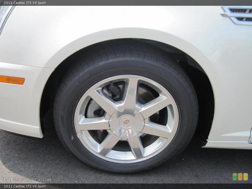 2011 Cadillac STS V6 Sport Wheel and Tire Photo #49284005