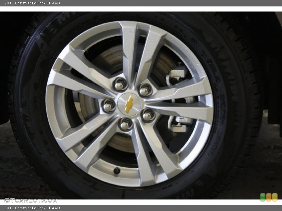 2011 Chevrolet Equinox LT AWD Wheel and Tire Photo #49288334
