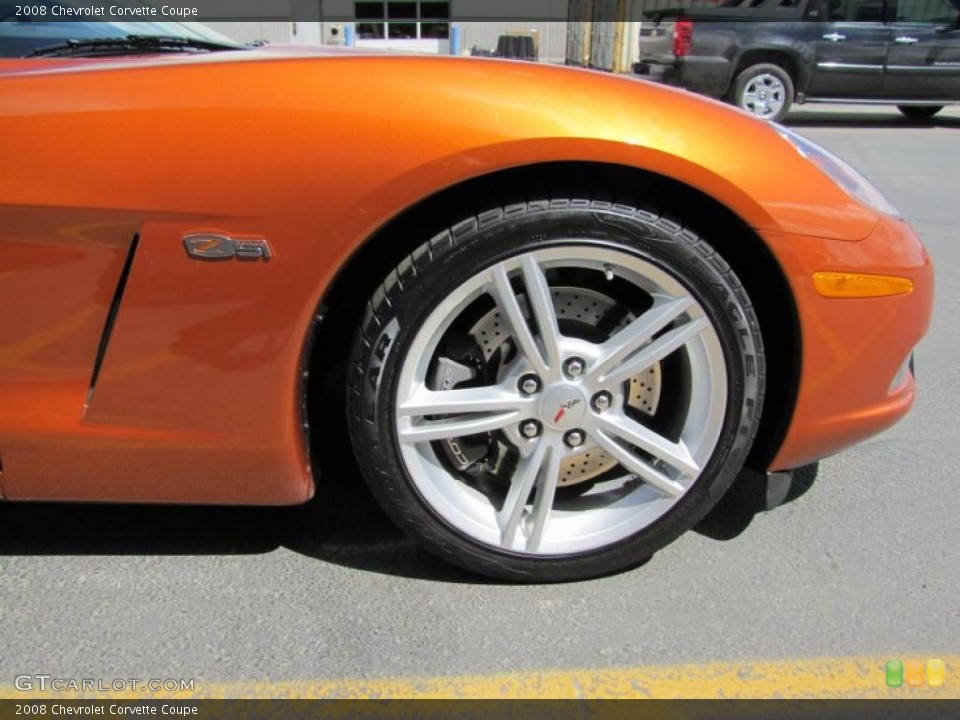 2008 Chevrolet Corvette Coupe Wheel and Tire Photo #49289561