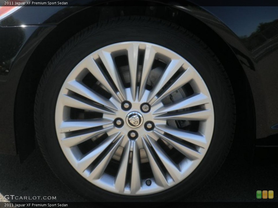 2011 Jaguar XF Premium Sport Sedan Wheel and Tire Photo #49291361