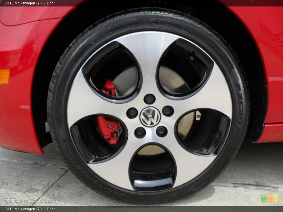 2011 Volkswagen GTI 2 Door Wheel and Tire Photo #49291715
