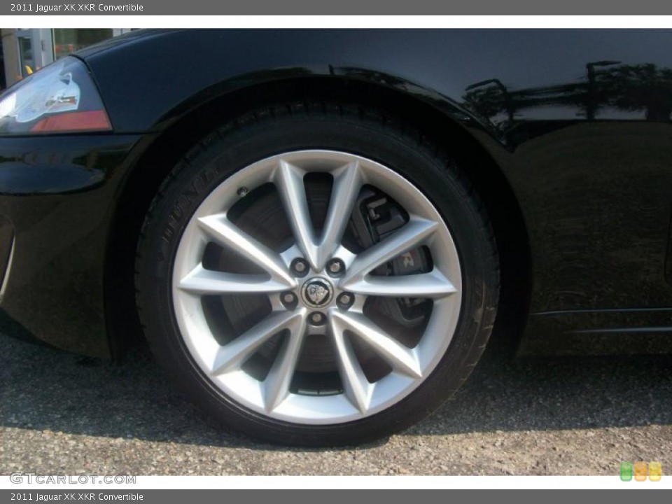 2011 Jaguar XK XKR Convertible Wheel and Tire Photo #49292111