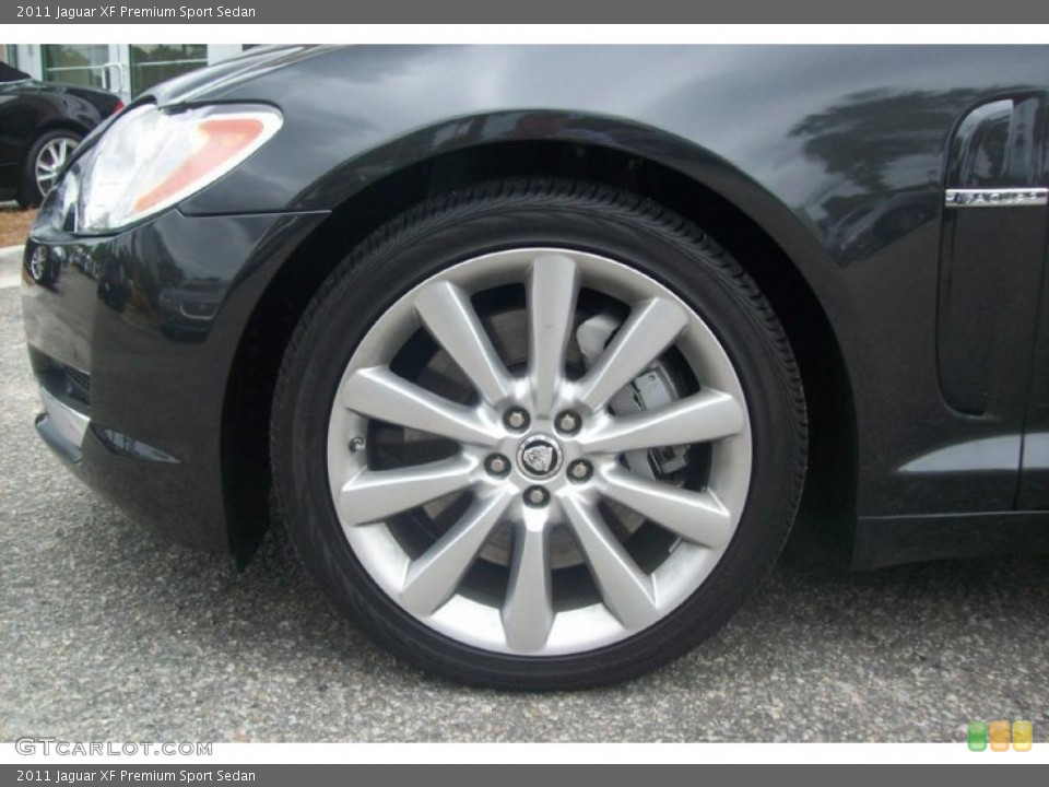2011 Jaguar XF Premium Sport Sedan Wheel and Tire Photo #49292798