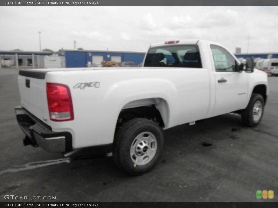 2011 GMC Sierra 2500HD Work Truck Regular Cab 4x4 Wheel and Tire Photo #49293272