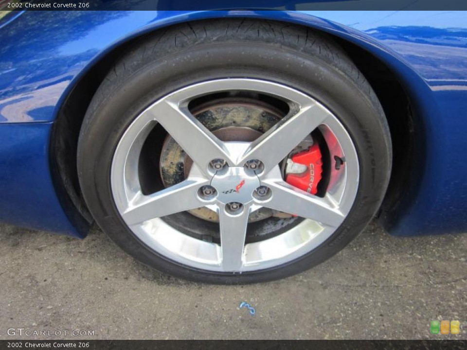 2002 Chevrolet Corvette Z06 Wheel and Tire Photo #49294637