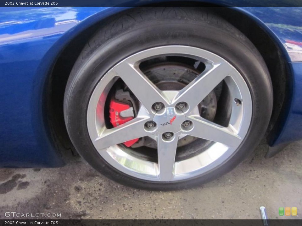 2002 Chevrolet Corvette Z06 Wheel and Tire Photo #49294643