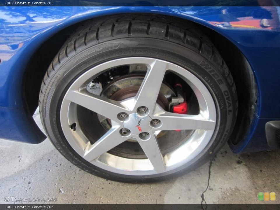 2002 Chevrolet Corvette Z06 Wheel and Tire Photo #49294658