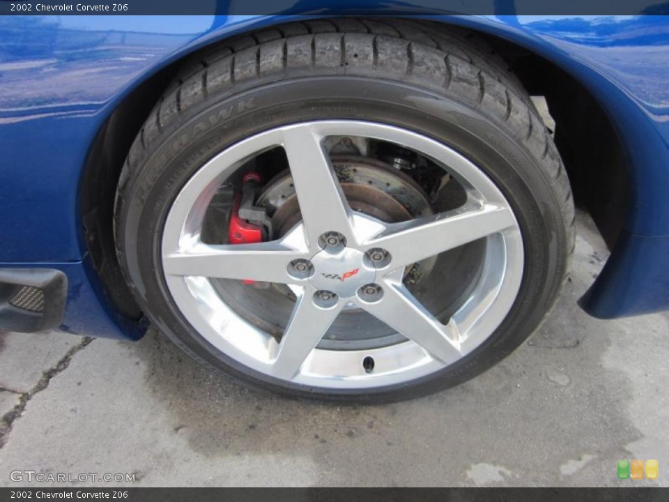 2002 Chevrolet Corvette Z06 Wheel and Tire Photo #49294667