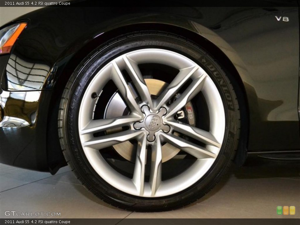 2011 Audi S5 4.2 FSI quattro Coupe Wheel and Tire Photo #49301994