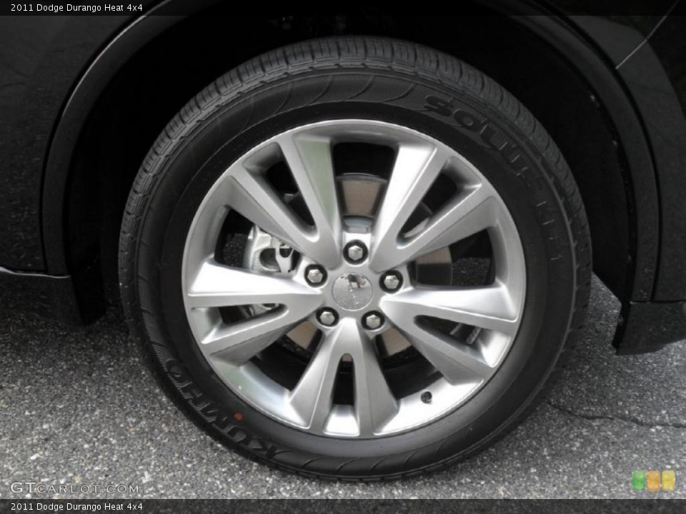 2011 Dodge Durango Heat 4x4 Wheel and Tire Photo #49304952