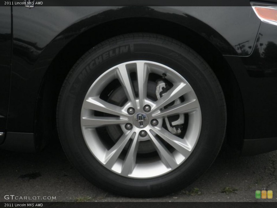 2011 Lincoln MKS AWD Wheel and Tire Photo #49313895