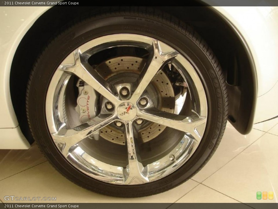 2011 Chevrolet Corvette Grand Sport Coupe Wheel and Tire Photo #49315236