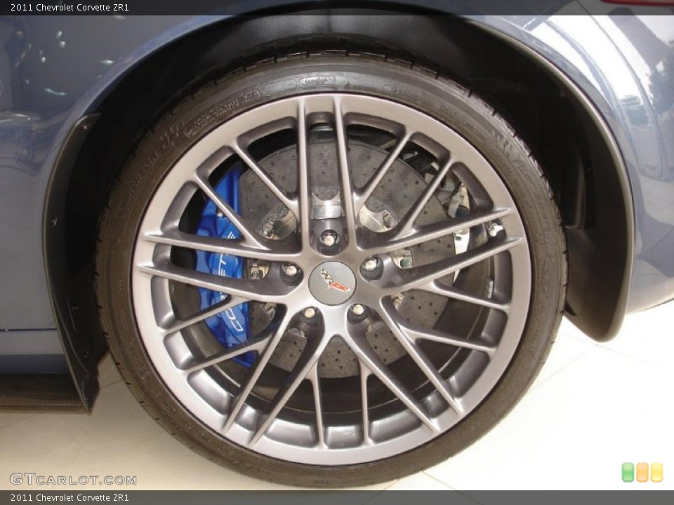 2011 Chevrolet Corvette ZR1 Wheel and Tire Photo #49316262