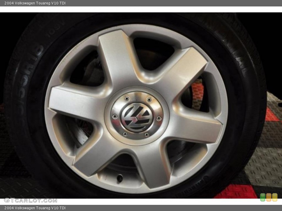 2004 Volkswagen Touareg V10 TDI Wheel and Tire Photo #49316394