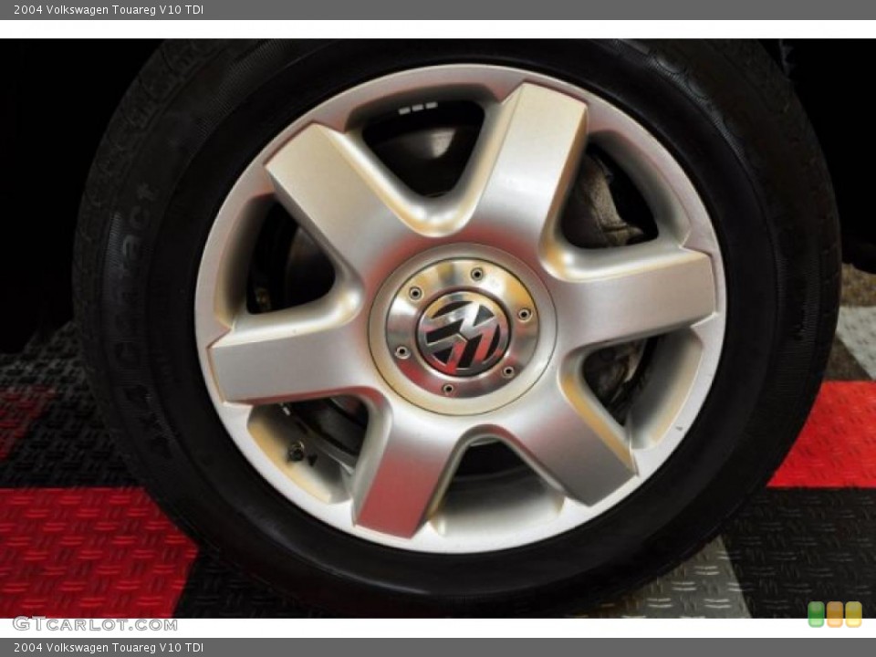 2004 Volkswagen Touareg V10 TDI Wheel and Tire Photo #49316421
