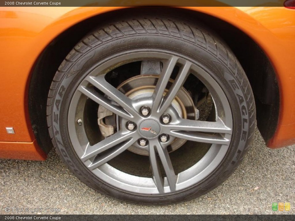 2008 Chevrolet Corvette Coupe Wheel and Tire Photo #49318365