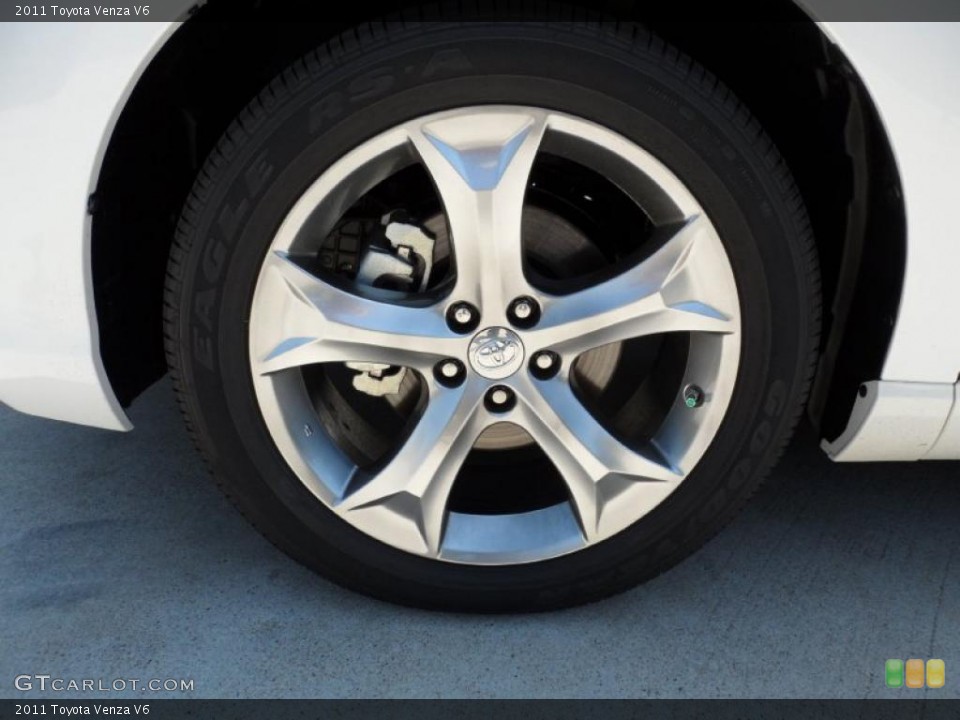 2011 Toyota Venza V6 Wheel and Tire Photo #49319880