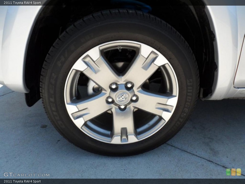 2011 Toyota RAV4 Sport Wheel and Tire Photo #49321011