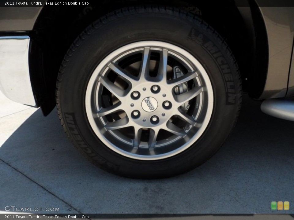 2011 Toyota Tundra Texas Edition Double Cab Wheel and Tire Photo #49322133