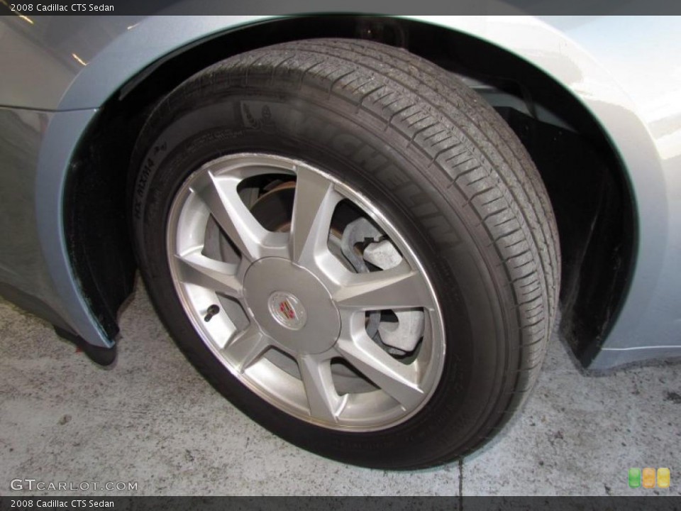 2008 Cadillac CTS Sedan Wheel and Tire Photo #49326507