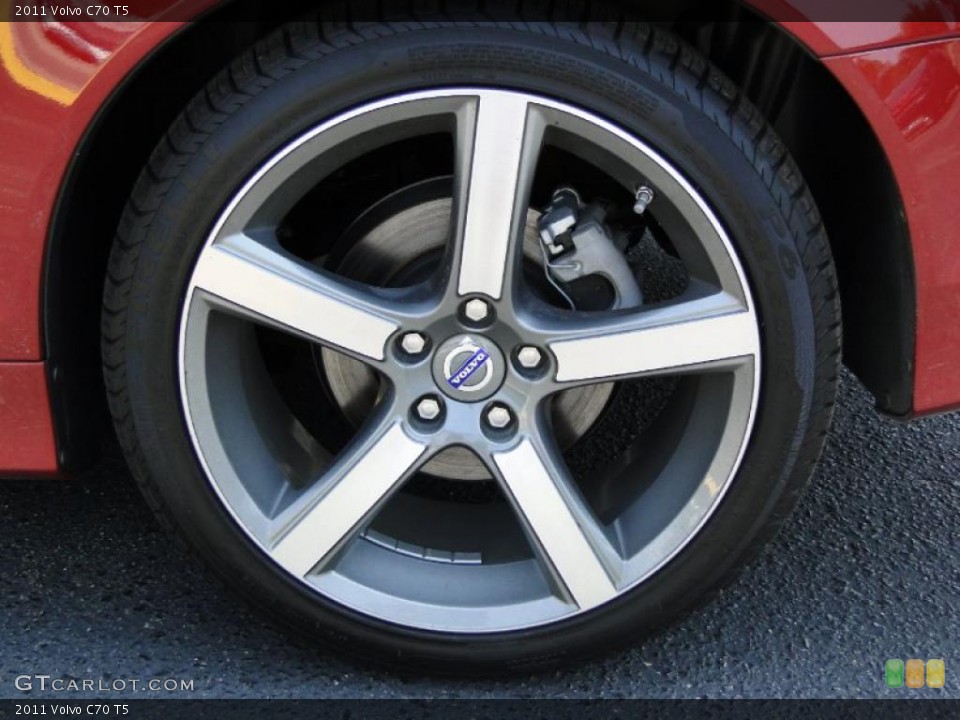 2011 Volvo C70 T5 Wheel and Tire Photo #49339227