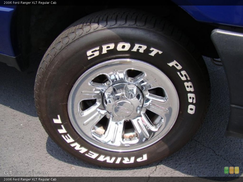 2006 Ford Ranger XLT Regular Cab Wheel and Tire Photo #49344024