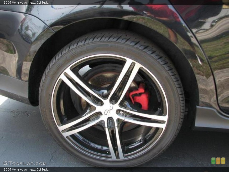 2006 Volkswagen Jetta Custom Wheel and Tire Photo #49346697