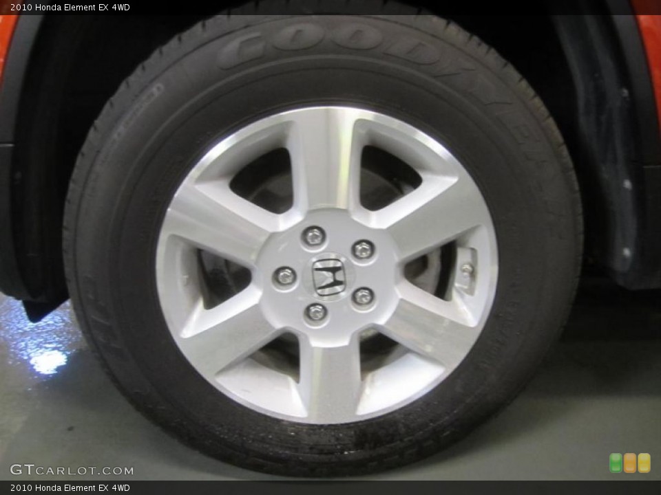 2010 Honda Element EX 4WD Wheel and Tire Photo #49356868
