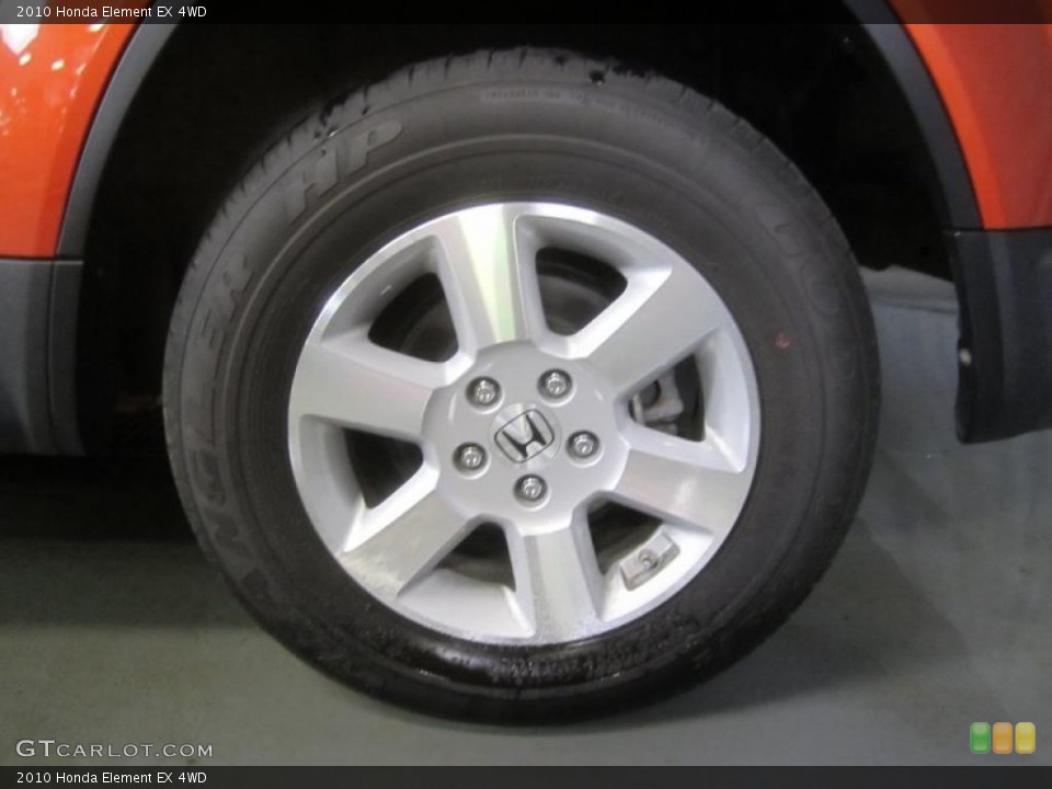 2010 Honda Element EX 4WD Wheel and Tire Photo #49356874