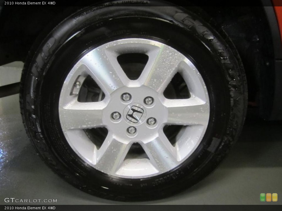 2010 Honda Element EX 4WD Wheel and Tire Photo #49356949