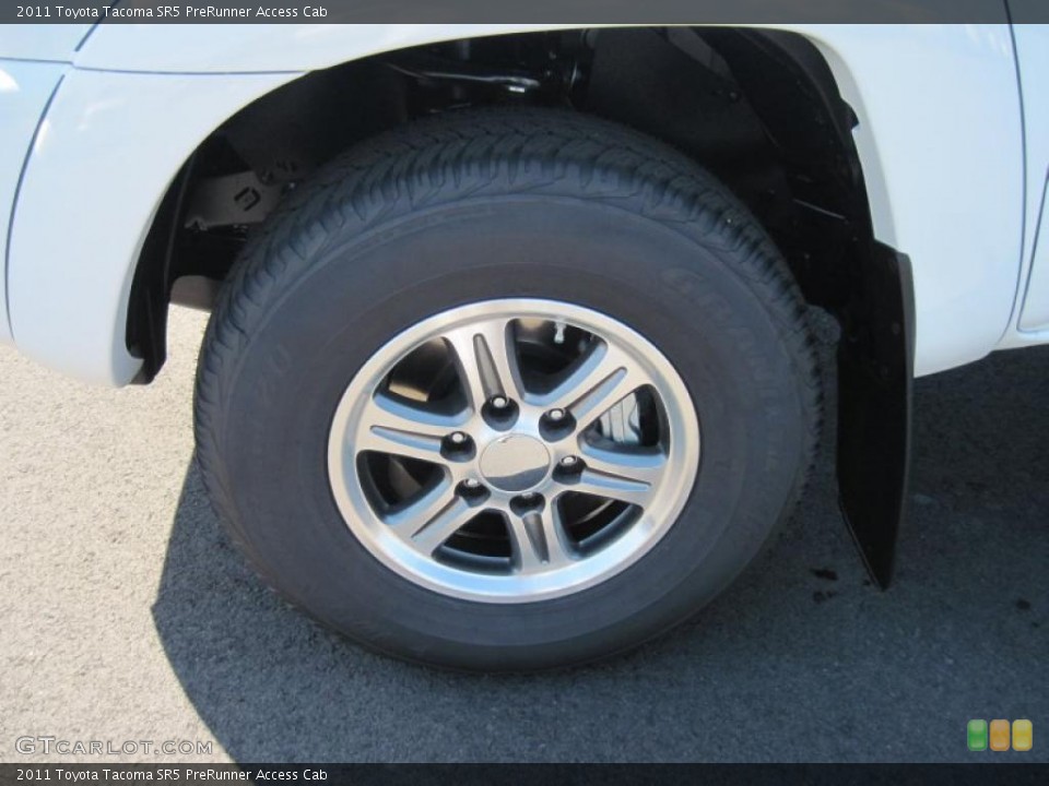 2011 Toyota Tacoma SR5 PreRunner Access Cab Wheel and Tire Photo #49358212