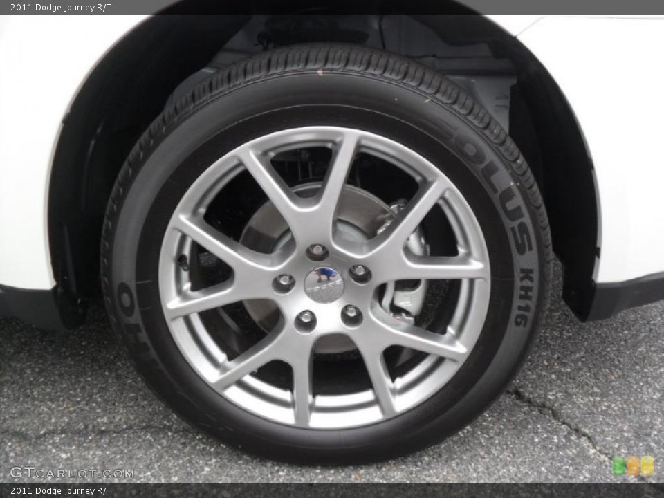 2011 Dodge Journey R/T Wheel and Tire Photo #49363865
