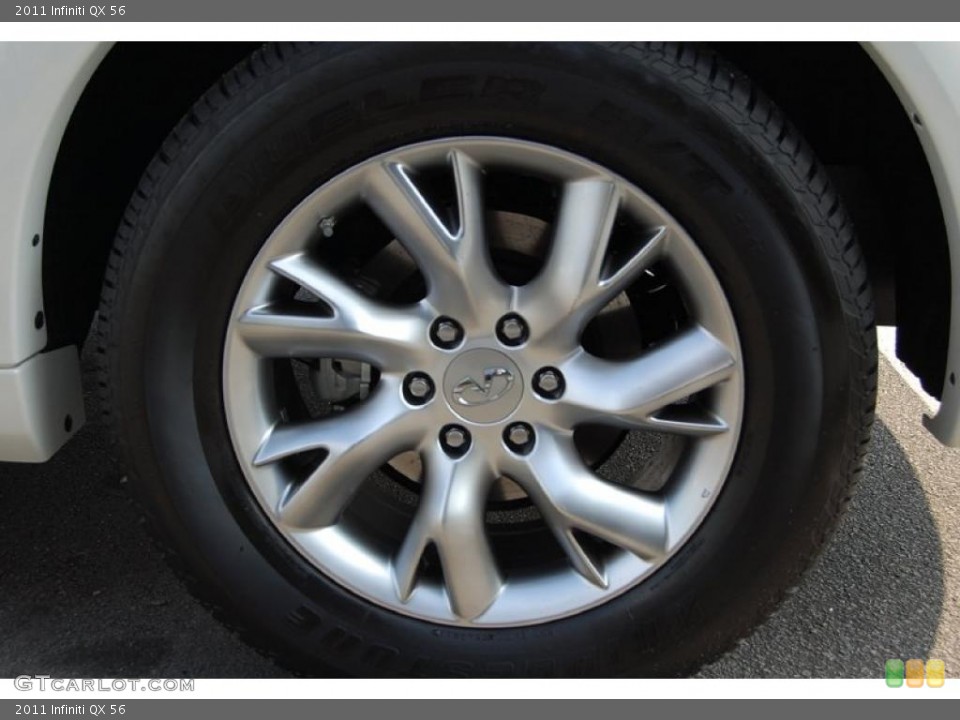 2011 Infiniti QX 56 Wheel and Tire Photo #49370219