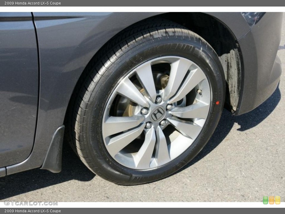 2009 Honda Accord LX-S Coupe Wheel and Tire Photo #49370852