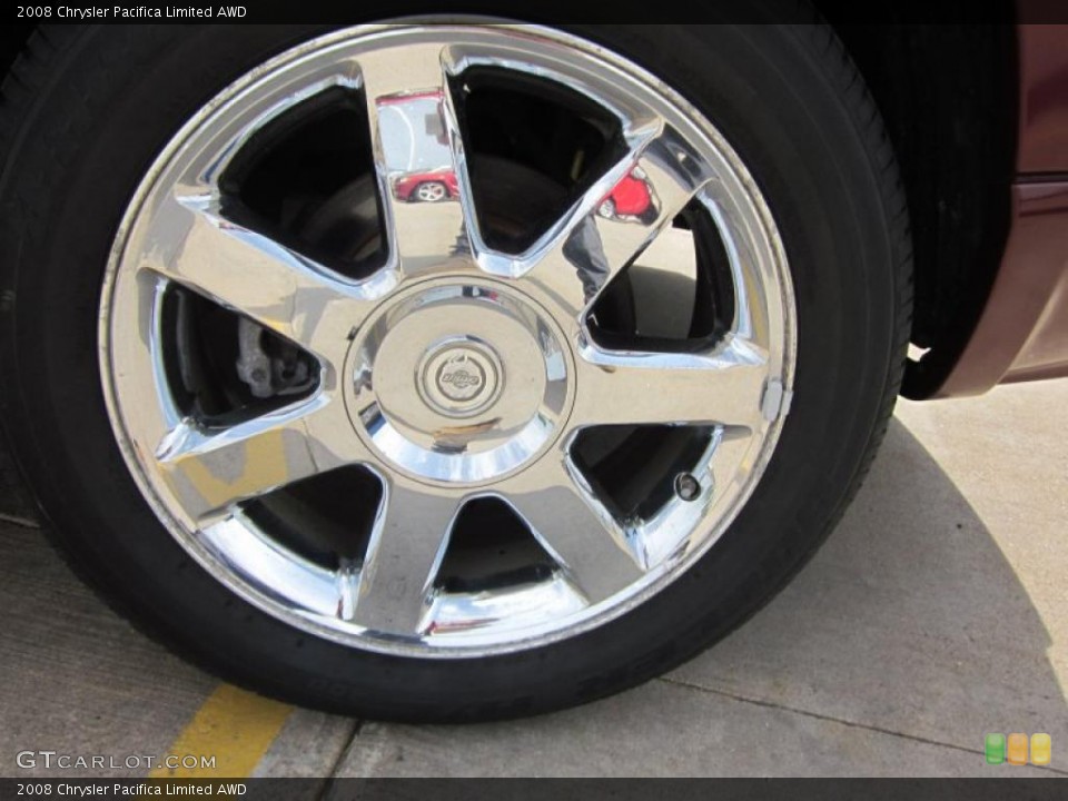 2008 Chrysler Pacifica Limited AWD Wheel and Tire Photo #49373430