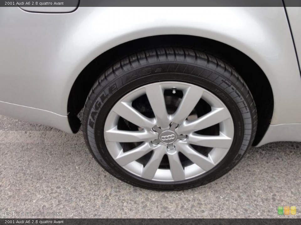 2001 Audi A6 2.8 quattro Avant Wheel and Tire Photo #49385793