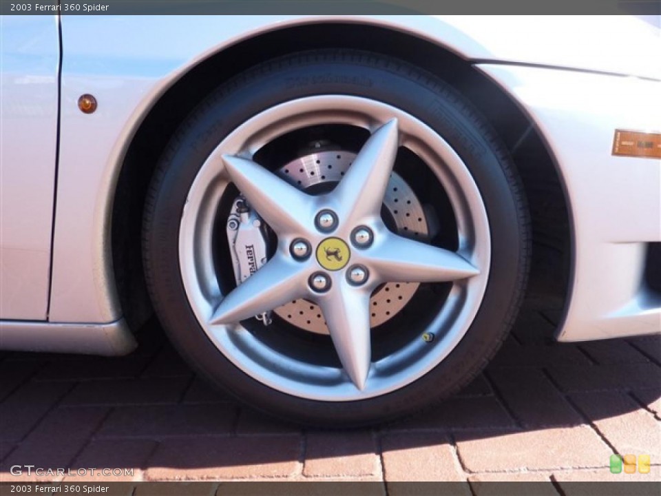 2003 Ferrari 360 Spider Wheel and Tire Photo #49391108