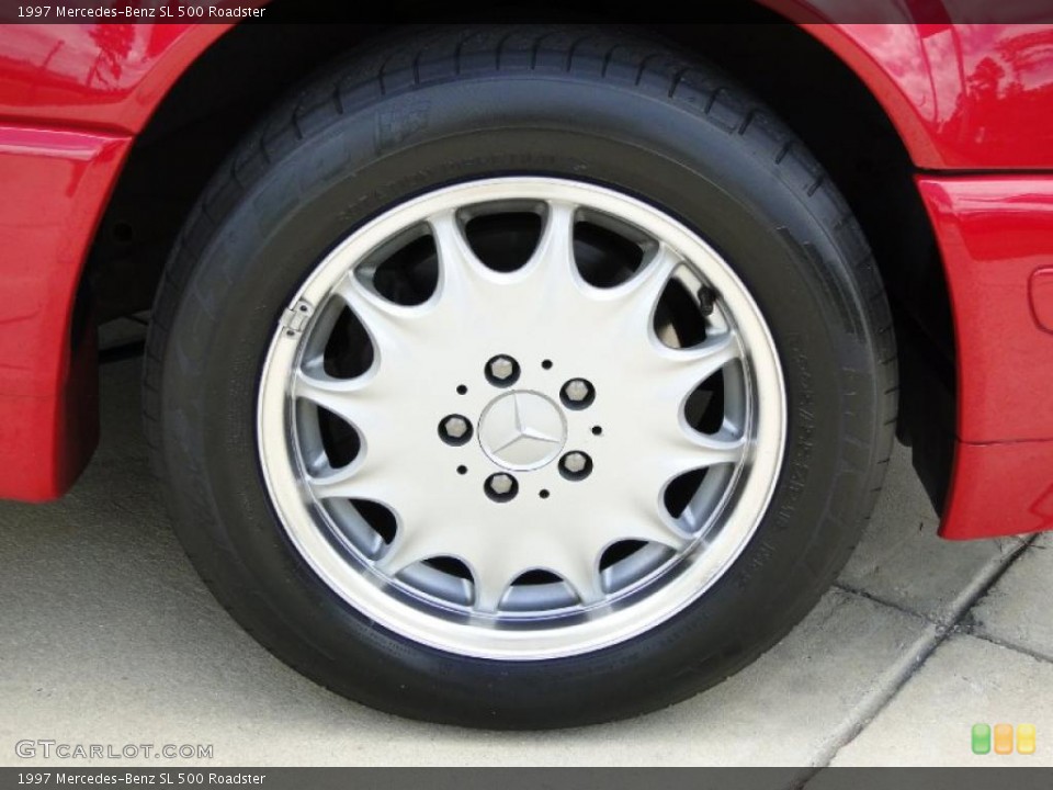 1997 Mercedes-Benz SL 500 Roadster Wheel and Tire Photo #49397321