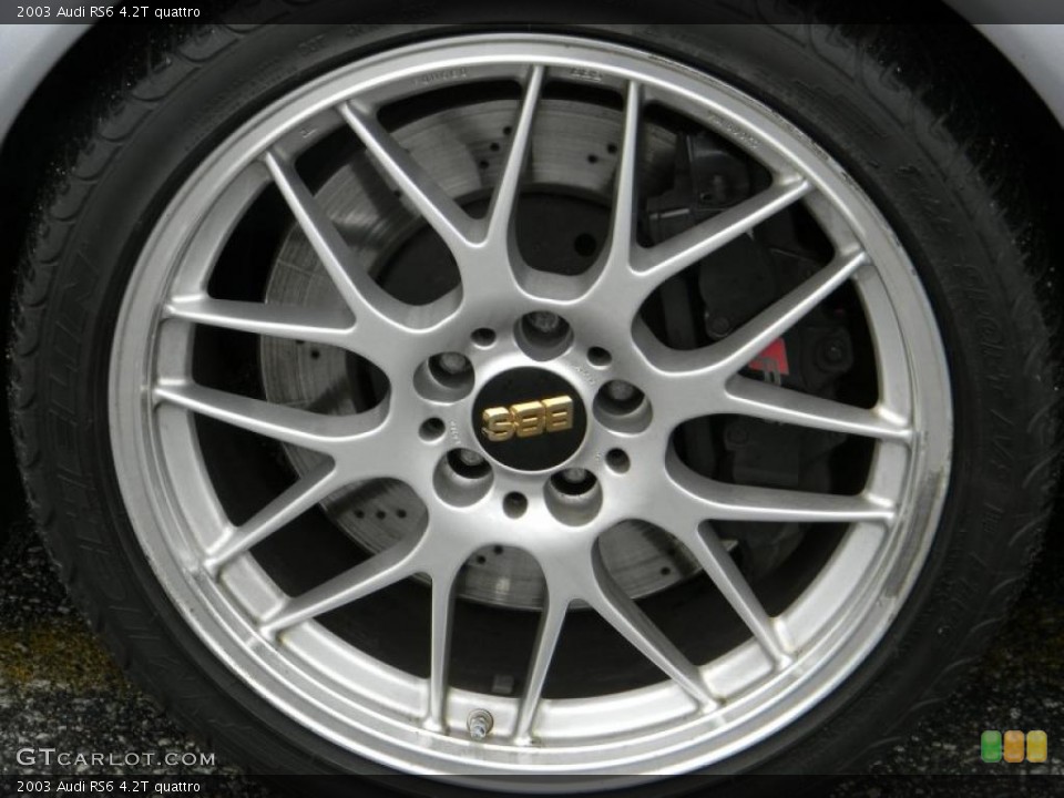 2003 Audi RS6 4.2T quattro Wheel and Tire Photo #49403708