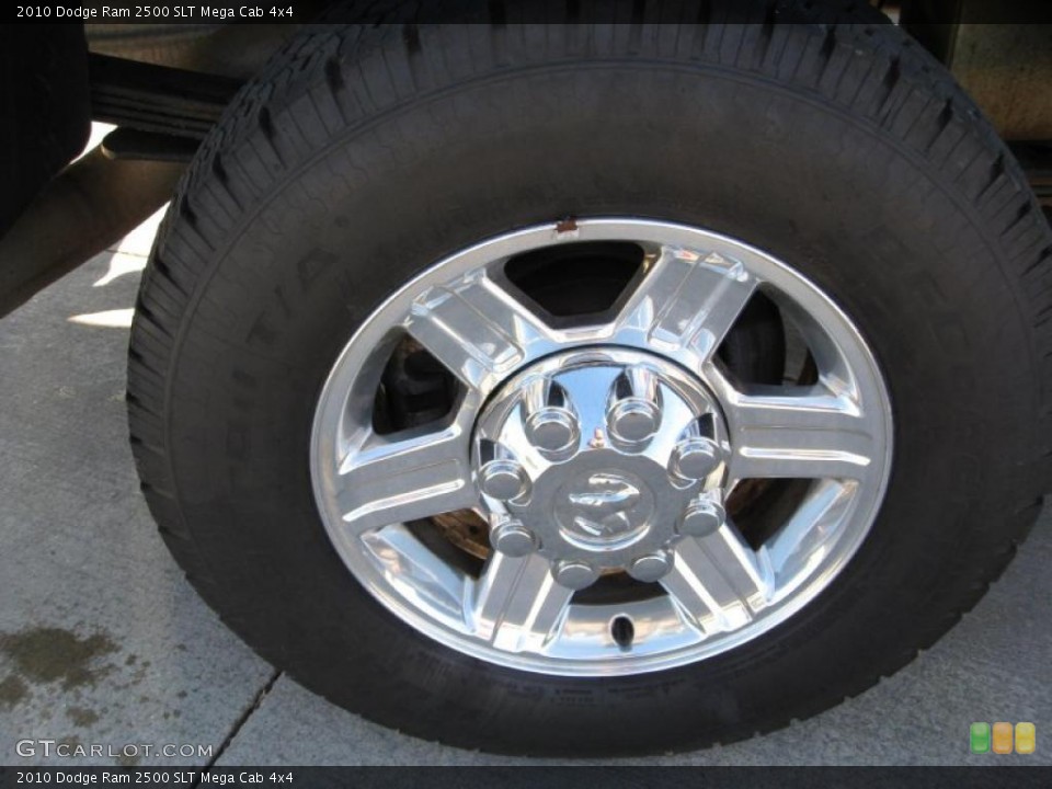 2010 Dodge Ram 2500 SLT Mega Cab 4x4 Wheel and Tire Photo #49404113