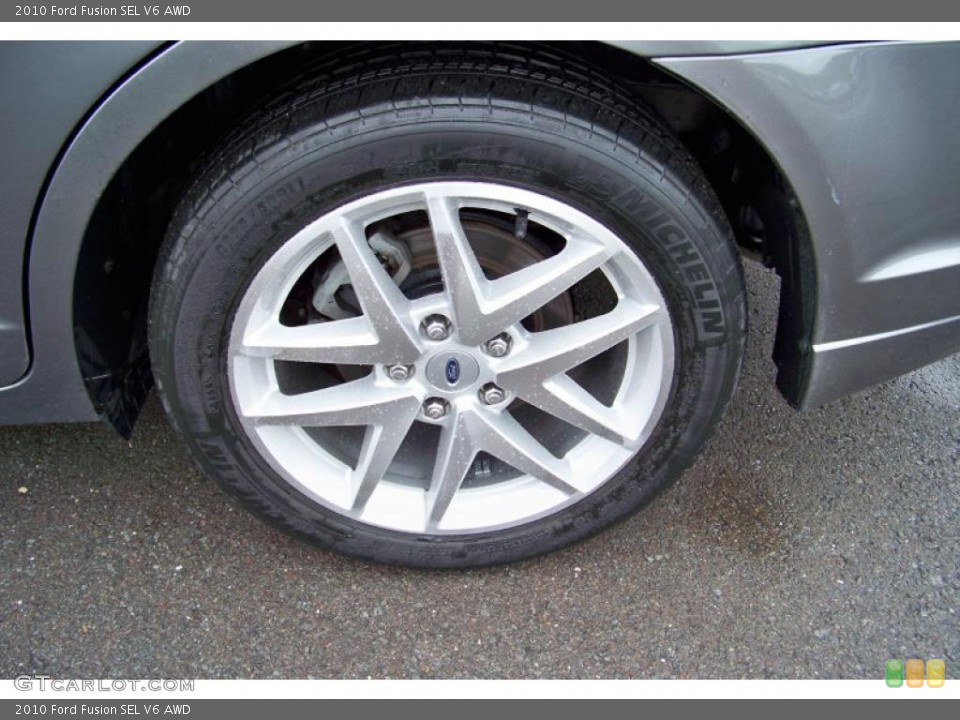 2010 Ford Fusion SEL V6 AWD Wheel and Tire Photo #49405602