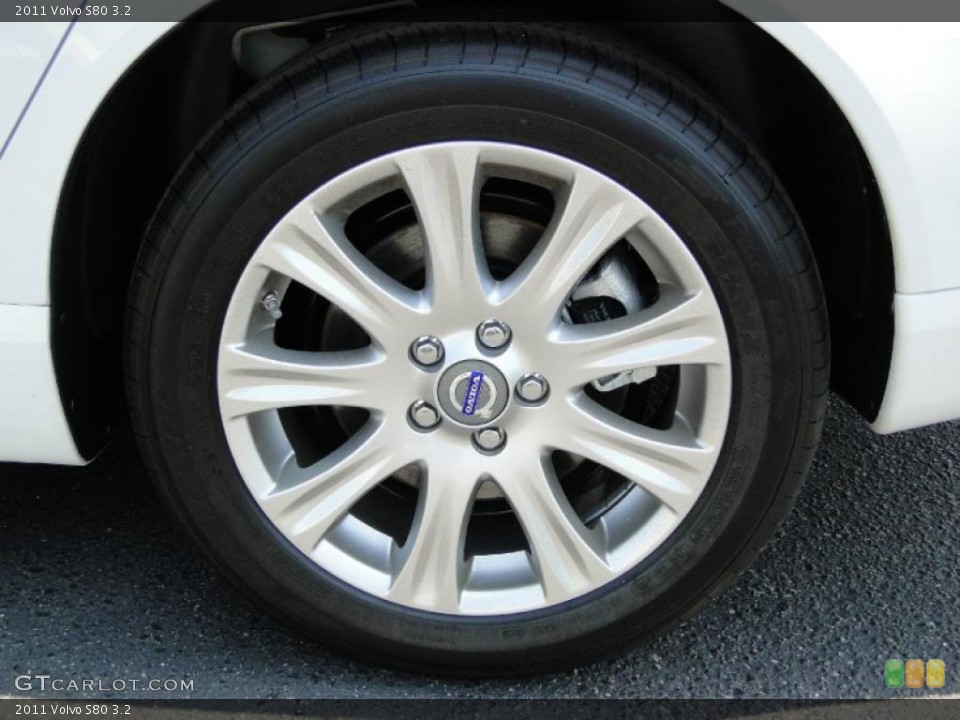 2011 Volvo S80 3.2 Wheel and Tire Photo #49408032