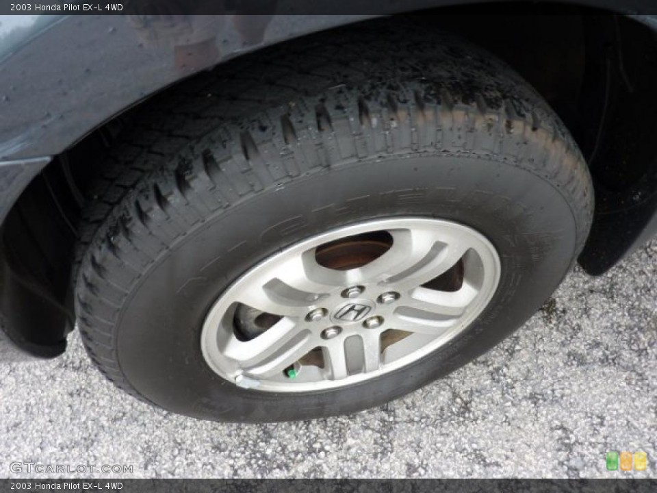 2003 Honda Pilot EX-L 4WD Wheel and Tire Photo #49408545