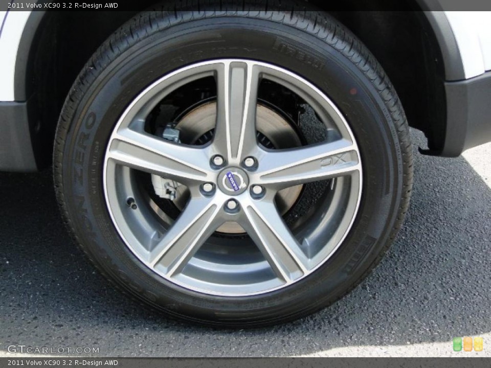 2011 Volvo XC90 3.2 R-Design AWD Wheel and Tire Photo #49408956