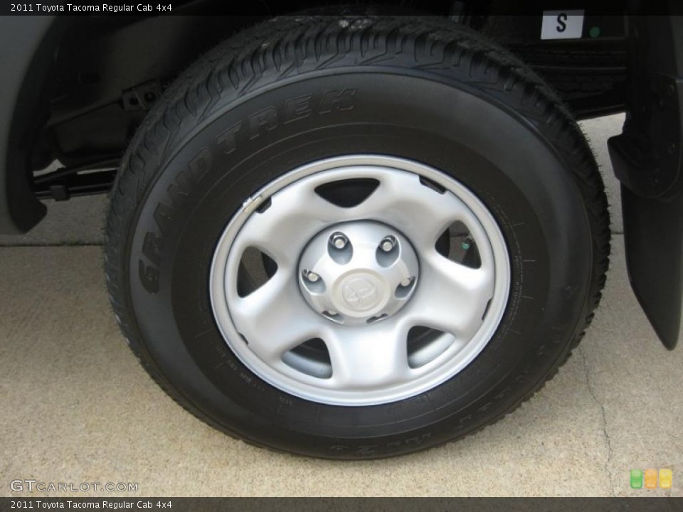 2011 Toyota Tacoma Regular Cab 4x4 Wheel and Tire Photo #49409532