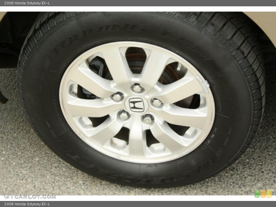 2008 Honda Odyssey EX-L Wheel and Tire Photo #49410450