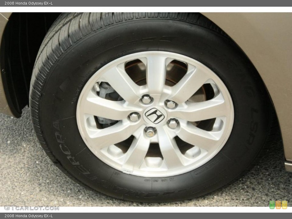 2008 Honda Odyssey EX-L Wheel and Tire Photo #49410480