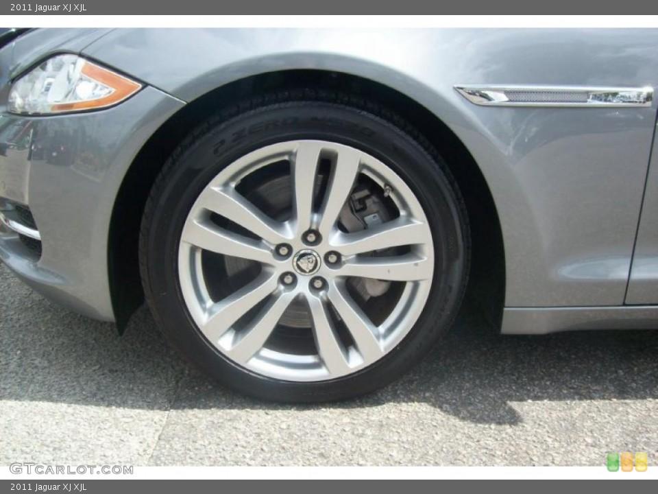 2011 Jaguar XJ XJL Wheel and Tire Photo #49412835
