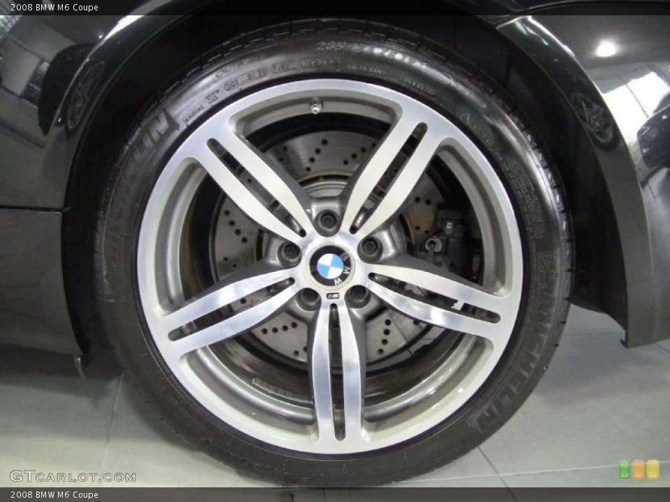 2008 BMW M6 Coupe Wheel and Tire Photo #49415443